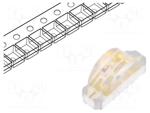 LED; RGB; SMD; 1206; 3x1.5x1mm; 100°; 25mA; λd: 470nm,525nm,624nm EVERLIGHT 12-23C/R6GHBHC-A01