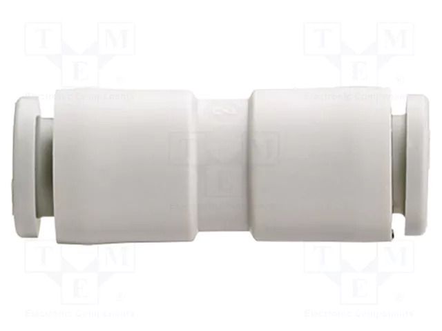 Push-in fitting; straight,inline splice; -1÷10bar; -5÷60°C SMC KQ2H02-00A