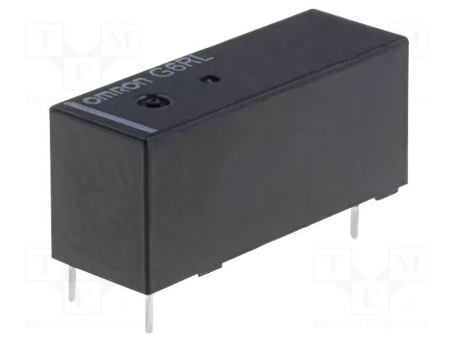 Relay: electromagnetic; SPDT; Ucoil: 12VDC; Icontacts max: 10A OMRON Electronic Components G6RL-1-12DC