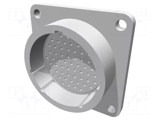 Connector: circular; socket; male; PIN: 63; w/o contacts; size 23 TE Connectivity 205843-1