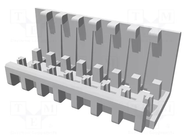 Cable hood and fastener; PIN: 8; UL94V-2; MTA-100 TE Connectivity 643075-8