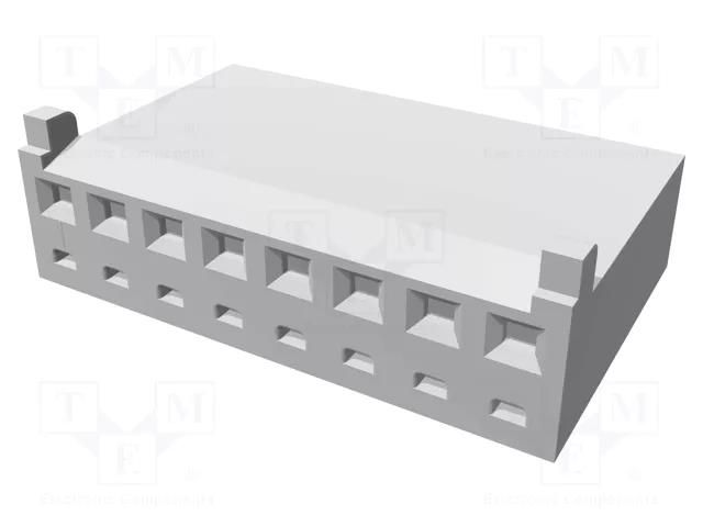 Connector: wire-board; plug; female; CST-100; 2.54mm; PIN: 8; 1x8 TE Connectivity 1375820-8