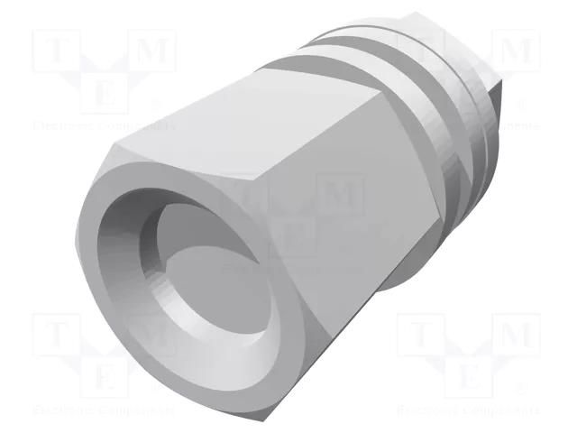Screw for D-Sub connectors; UNC 4-40; Thread len: 6.35mm TE Connectivity 5745563-1