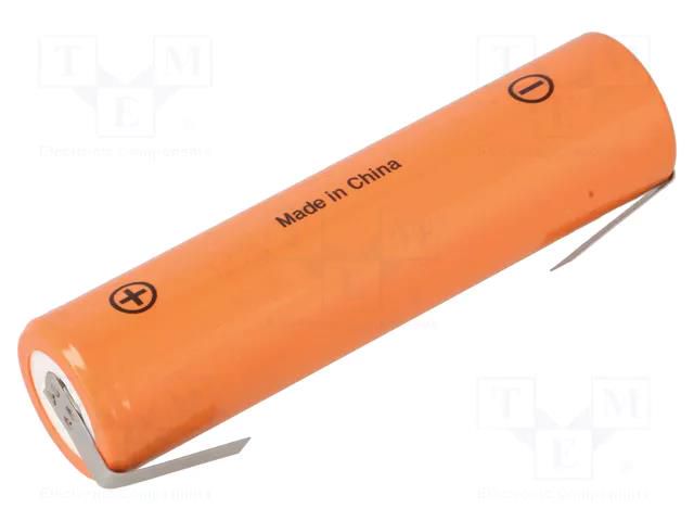 Re-battery: Ni-MH; 4/3A,4/3R23; 1.2V; 3800mAh; soldering lugs PANASONIC ACCU-4/3A/L