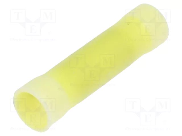 Tip: butt splice; insulated; copper; 3÷6mm2; tinned; crimped TE Connectivity 34072