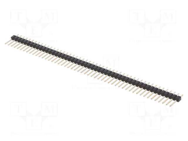 Connector: pin strips; pin header; male; PIN: 50; straight; THT MPE GARRY ZL201-50G