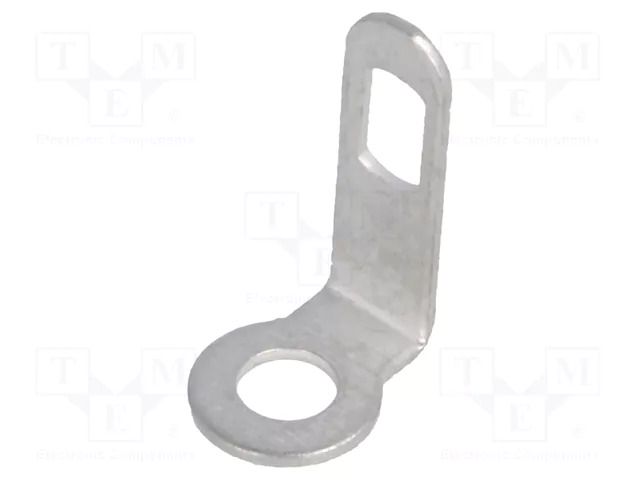 Tip: solder lug ring; 0.4mm; M2; Ø: 2.2mm; screw; angled 90° OSTERRATH STO-M2P/NC