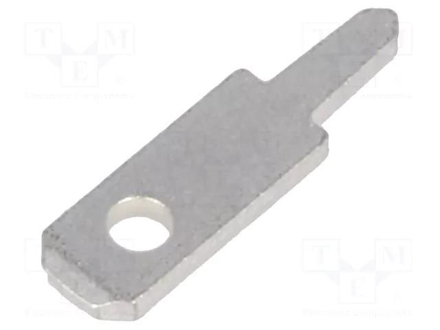 Terminal: flat; 2.8mm; 0.8mm; male; THT; Overall len: 10.5mm OSTERRATH 61-1315-11/0030