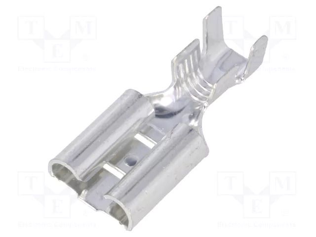 Terminal: flat; 9.5mm; 1.2mm; female; 4÷6mm2; crimped; for cable VOGT 3835T.67