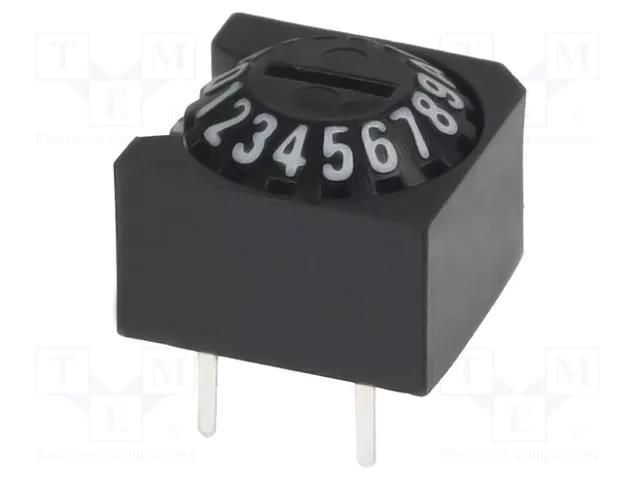 Encoding switch; HEX/BCD; Pos: 16; THT; Rcont max: 200mΩ; 1.2Ncm OMRON Electronic Components A6A-16C