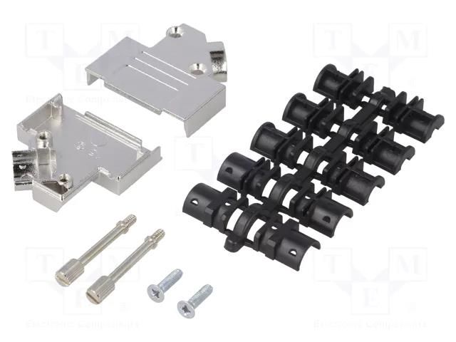 Enclosure for connectors: D-Sub; D-Sub 15pin,D-Sub HD 26pin ENCITECH D45ZK15-K