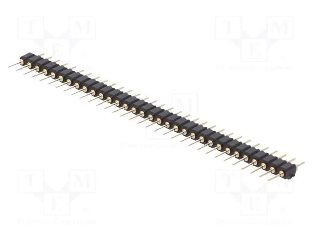 Connector: pin strips; pin header; male; PIN: 32; straight; THT CONNFLY STS-32P-K