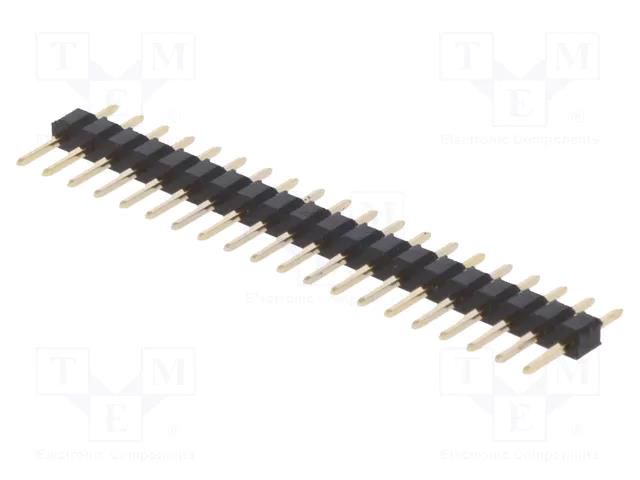 Connector: pin strips; pin header; male; PIN: 20; straight; THT; 2mm CONNFLY ZL303-20P