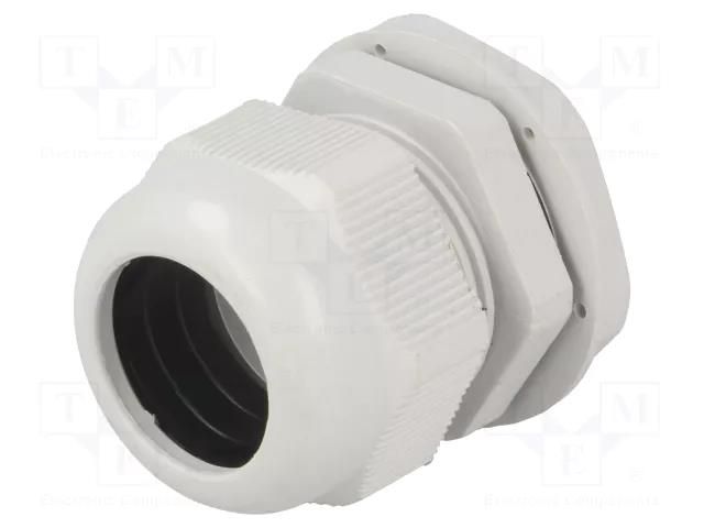 Cable gland; PG29; IP65; polyamide; grey RAYCHEM RPG RNPG-29