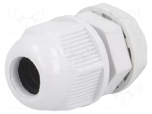 Cable gland; M16; 1.5; IP65; polyamide; grey RAYCHEM RPG RNMG16X1.5