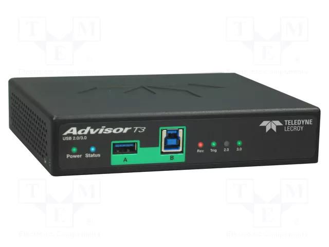 Meter: USB protocol analyzer; Software: included; 100÷240VAC; 2GB TELEDYNE LECROY ADVISOR-T3-S-3.0