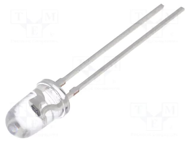 Phototransistor; THT; 5mm; λp max: 570nm; 6V; 20°; Lens: transparent VISHAY TEPT5600