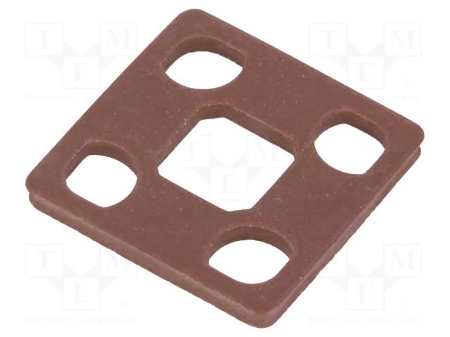 Flat gasket; NBR caoutchouc HIRSCHMANN GSSA300-5NBRBR