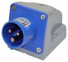 INLET, 220/250V, 16A, BLUE, IP44 K9701BLU