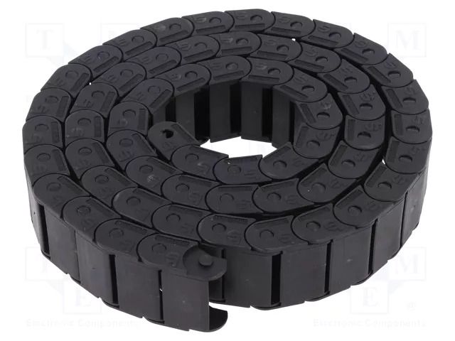 Cable chain; LIGHT; Bend.rad: 30mm; L: 1003mm; non-openable frames BREVETTI SR20025030