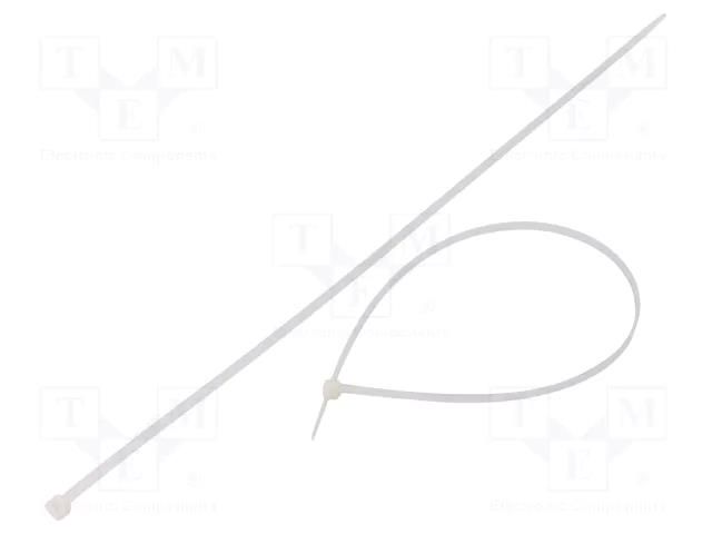Cable tie; L: 450mm; W: 4.8mm; natural; polyamide; 215.5N KSS WIRING CV-450M