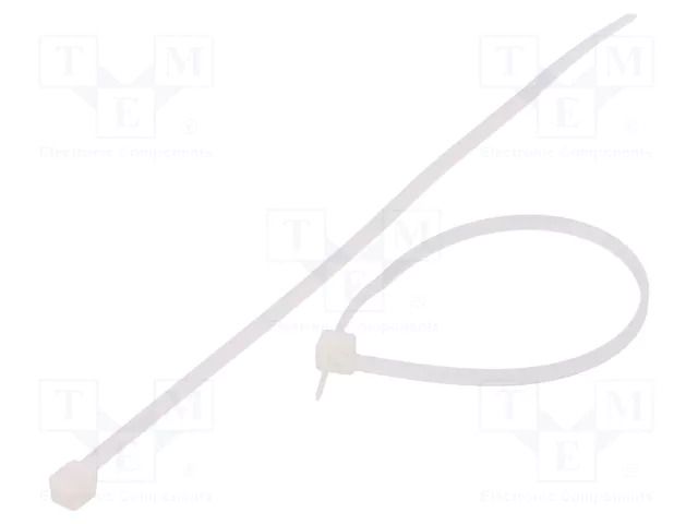 Cable tie; L: 120mm; W: 2.5mm; natural; polyamide; 78.5N; Ømax: 30mm KSS WIRING CV-120S