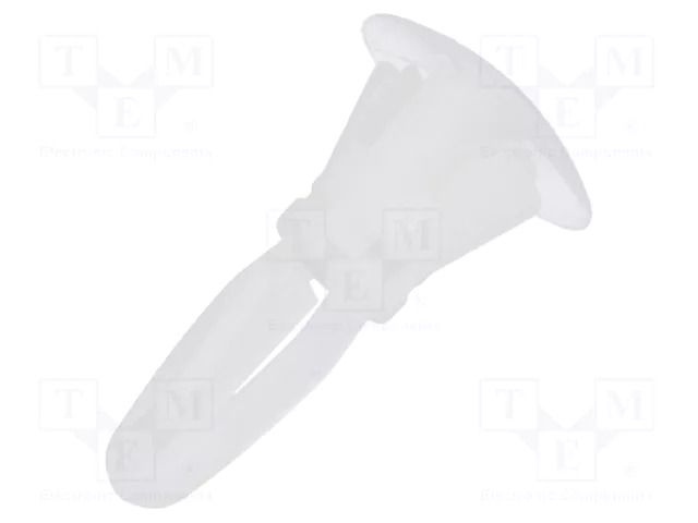 Assembly stud; polyamide; L: 6.4mm; snap fastener; Ø2: 6mm; Ø1: 4mm DREMEC FIX-CRLCBSR-6.4
