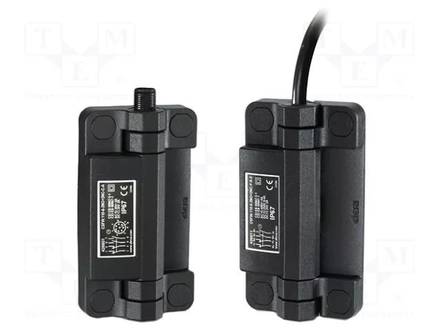 Safety switch: hinged; CFSW; NC x2 + NO x2; cables; 5m; 180°; PIN: 8 ELESA+GANTER CFSW.11062NO2NCFB5