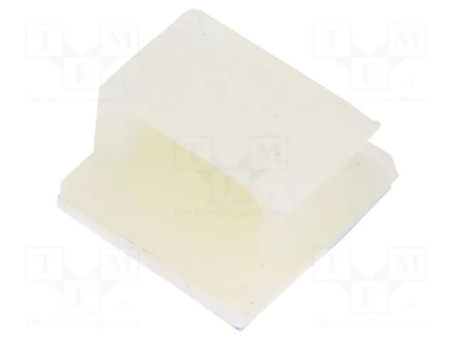 Self-adhesive cable holder; polyamide; natural; UL94V-2 KSS WIRING FC-1206