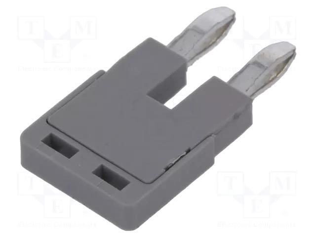 Comb bridge; grey; ways: 2 DEGSON ELECTRONICS DFB4-02