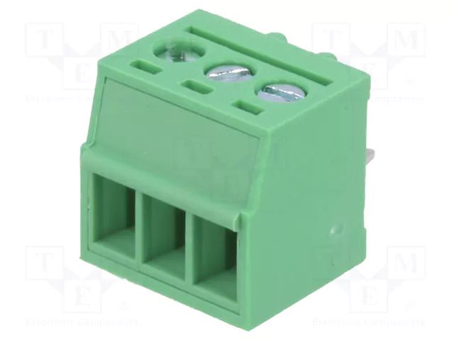 Connector: PCB terminal block; terminal; 12A; 160V; straight; 1x3 DEGSON ELECTRONICS DG383-3.5-03P
