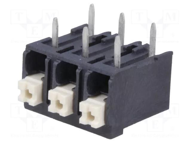 Connector: PCB terminal block; terminal; 17.5A; 320V; angled 90° DEGSON ELECTRONICS DG212R-THR-5.0-03P