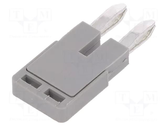 Comb bridge; grey; ways: 2 DEGSON ELECTRONICS DFB2.5-02