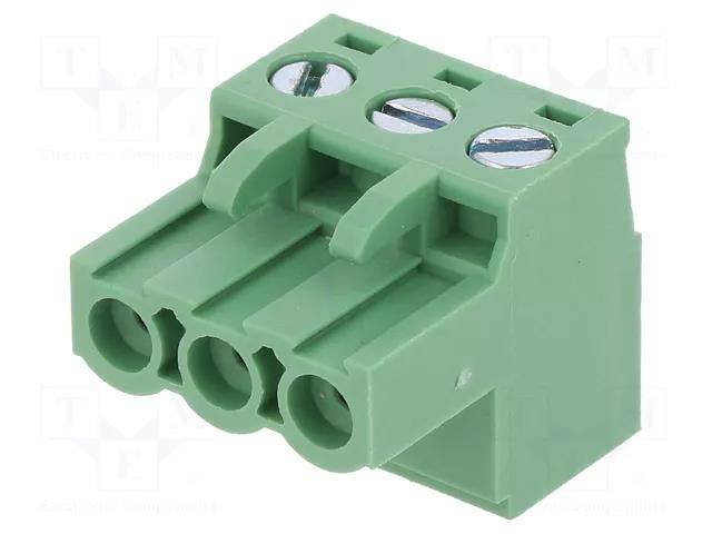 Connector: pluggable terminal block; plug; female; 2EDGKF; 20A DEGSON ELECTRONICS 2EDGKF-5.08-03P