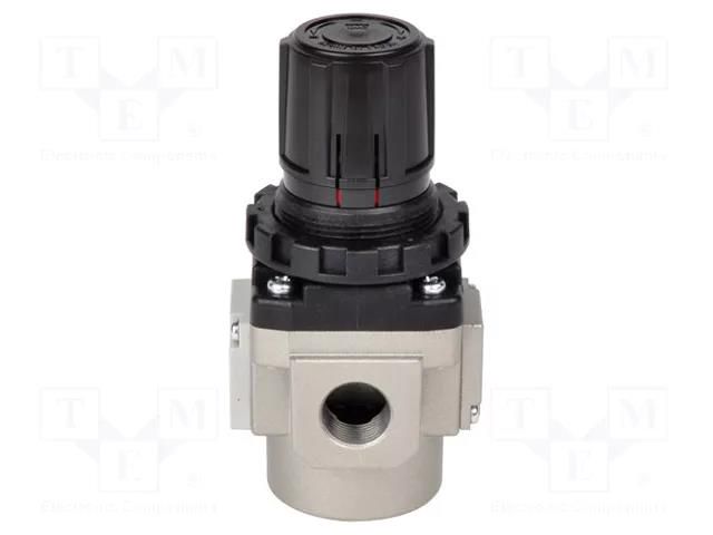 Compressed air regulator; 950l/min; Working press: 10bar; inside SMC AR25-F02H-A