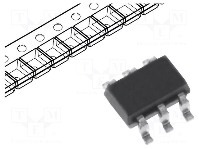 PMIC; DC/DC converter; Uin: 3÷18VDC; Uout: 1.25÷16VDC; 0.75A; SMD TEXAS INSTRUMENTS LM2736YMK/NOPB