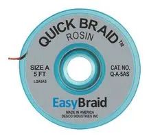 DESOLDERING BRAID, 5FT, 25/PACK Q-A-5AS