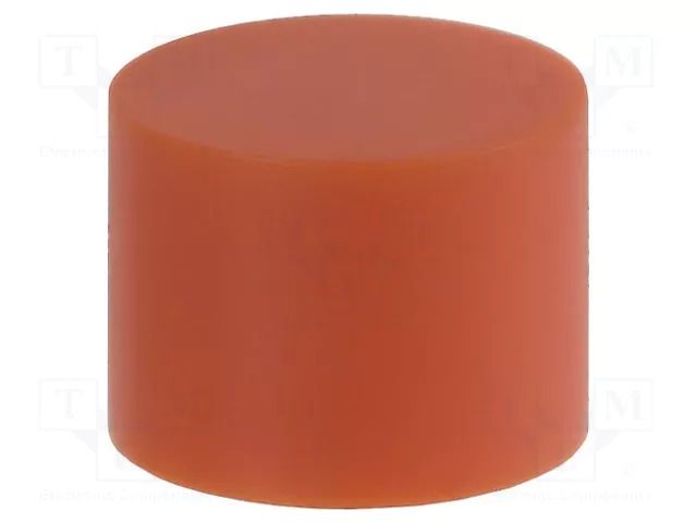 Button; push-in; 7mm; -25÷70°C; round; orange; Ø9.5mm OMRON Electronic Components B32-1620
