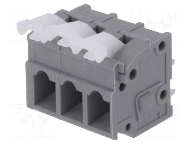 Connector: PCB terminal block; terminal; 15A; 300V; straight; grey DEGSON ELECTRONICS DG242V-5.0-03P