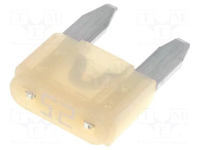 Fuse: fuse; 25A; 32VDC; automotive; 10.9mm; Mini; MINI LITTELFUSE 0297025.WXNV