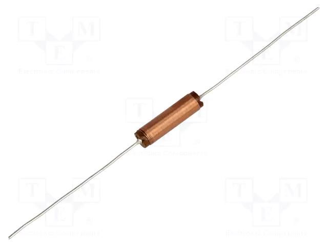 Inductor: wire; THT; 8.2uH; 600mA; 1.2Ω; ±10%; Ø6.8x19.05mm BOURNS 4611-RC
