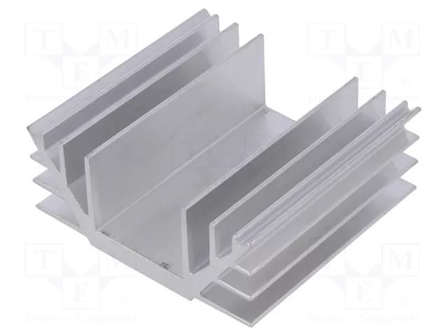 Heatsink: extruded; U; L: 70mm; W: 74mm; H: 30mm; aluminium STONECOLD RAD-A4240/70