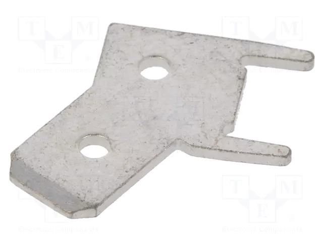 Terminal: flat; 6.3mm; 0.8mm; male; THT; angled 45° OSTERRATH 61-2402-11/0031