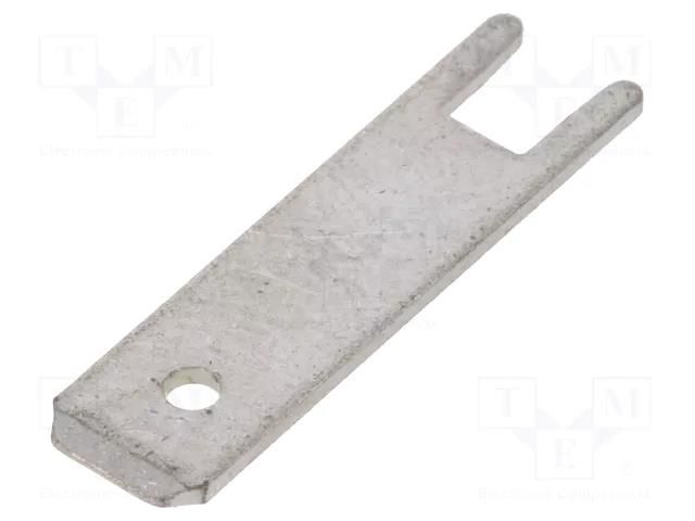 Terminal: flat; 6.3mm; 0.8mm; male; THT; Overall len: 24mm; straight OSTERRATH 61-1846-21/0030