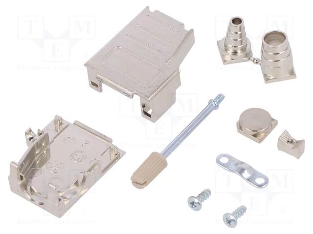 Enclosure for connectors: D-Sub; D-Sub 9pin,D-Sub HD 15pin ENCITECH DSSK-M-09-L-K