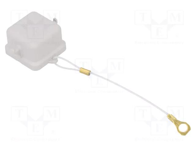 Protection cover; size 21.21; for latch; IP44,IP66,IP67,IP69; CK ILME CK03C