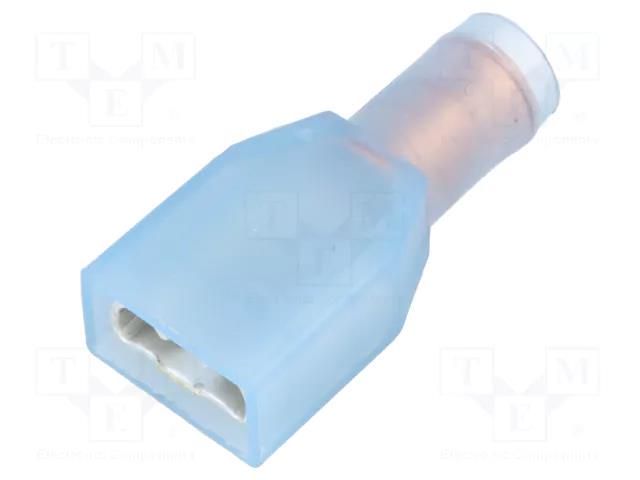 Terminal: flat; 6.3mm; 0.8mm; female; 1.5÷2.5mm2; crimped; tinned TE Connectivity 735159