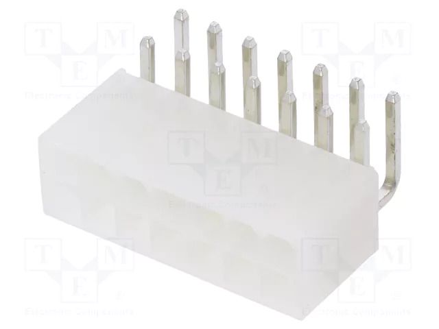 Connector: wire-board; socket; male; PIN: 14; N42G; 600V; angled 90° NINIGI N42GK-14