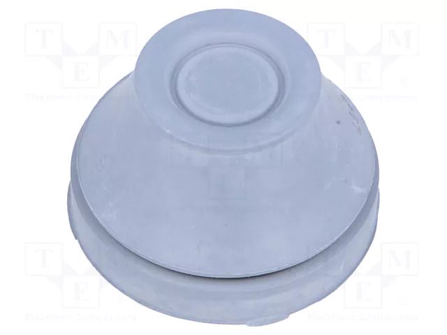 Grommet; with bulkhead; Ømount.hole: 38mm; EPDM; grey; Size: M40 SCHNEIDER ELECTRIC IMT36184