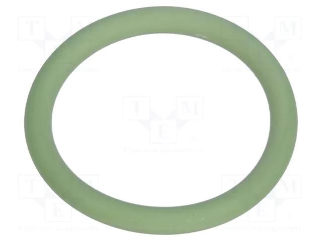 O-ring gasket; FPM; Thk: 2mm; Øint: 55mm; M63; green; -40÷200°C HUMMEL HUMMEL-1321630058